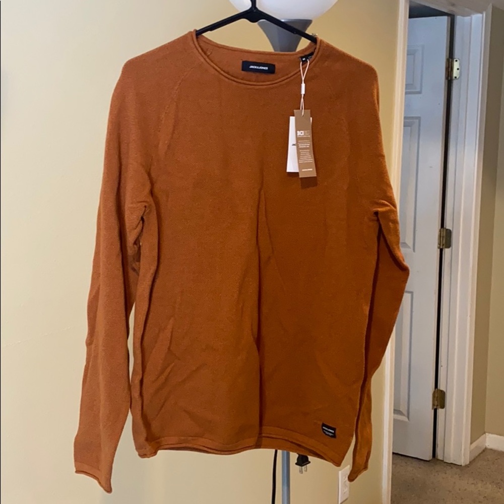 Jack & Jones Burnt Orange/ Copper Sweater